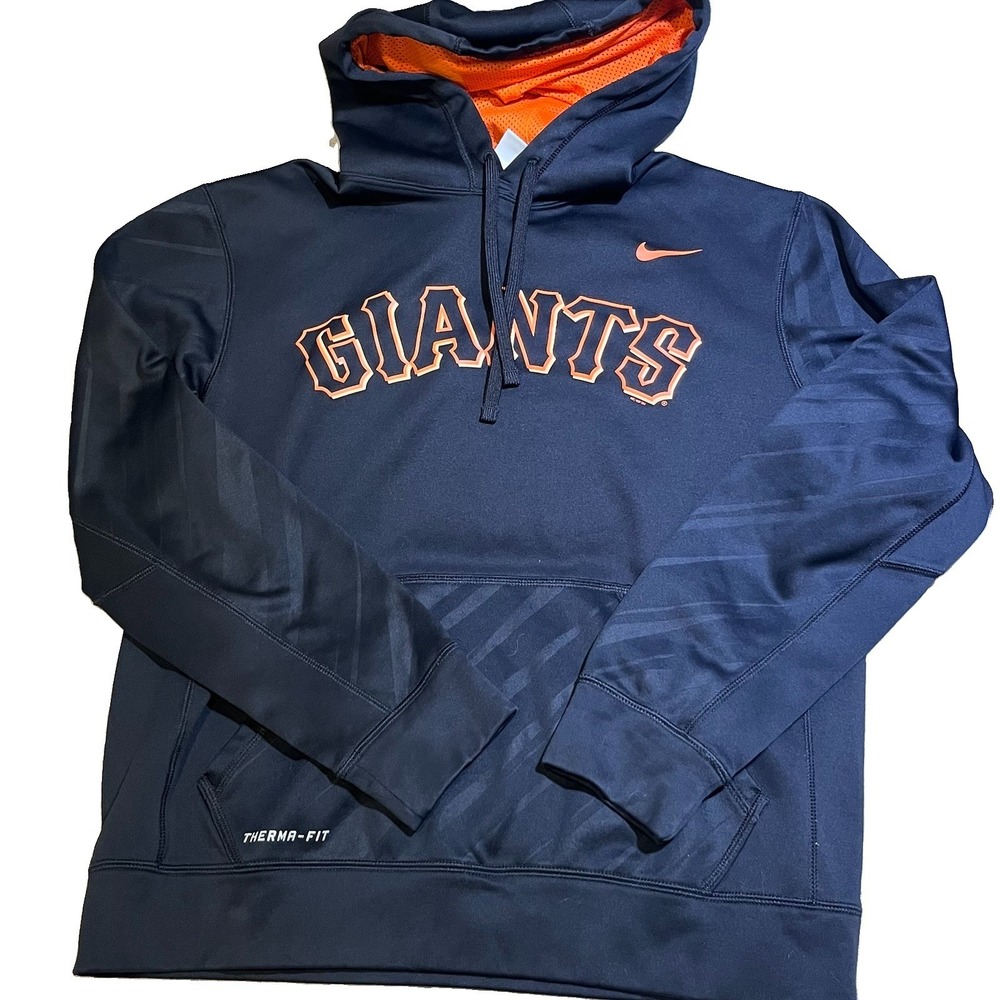 Nike San Francisco Giants Therma Fit Performance Hoodie Mens M EUC